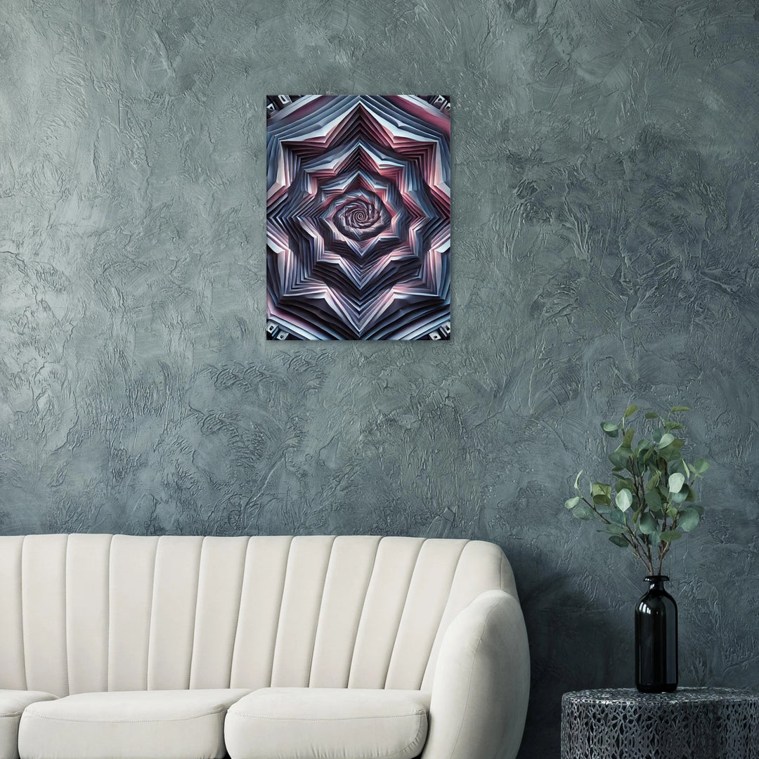 Octagonum – Das Tor zur Tiefe deiner Gedankenwelt - Simpls space print-Print Material