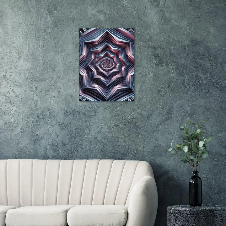 Octagonum – Das Tor zur Tiefe deiner Gedankenwelt - Simpls space print-Print Material