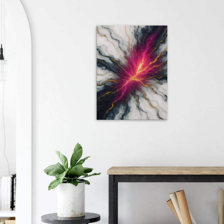 Marble Pulse - Simpls space print - Print Material