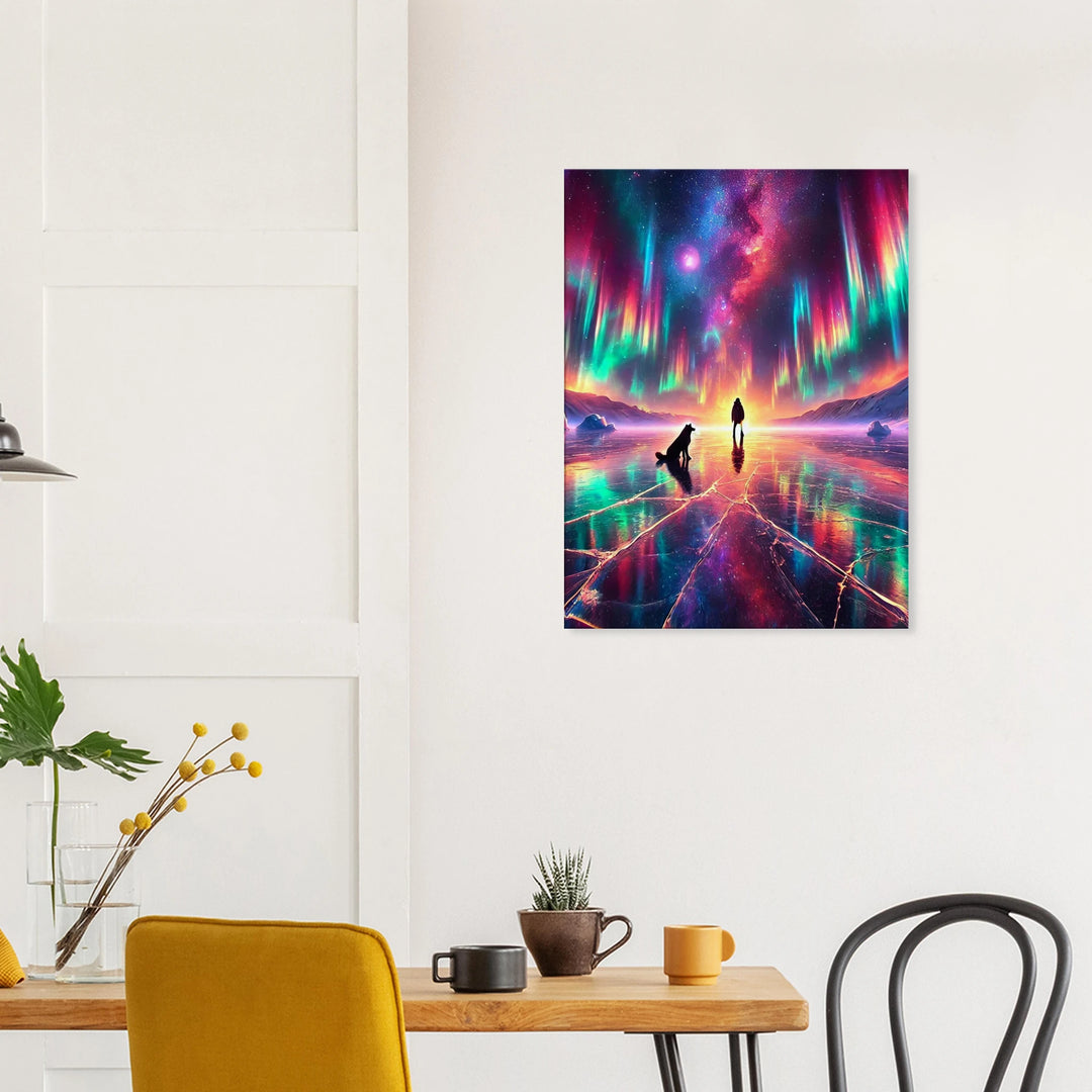 Nord Colours – Wenn der Himmel in Farben spricht - Simpls space print-Print Material