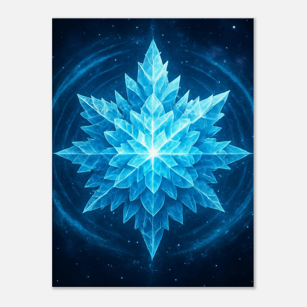 Crystal Pulse - Simpls space print - Print Material