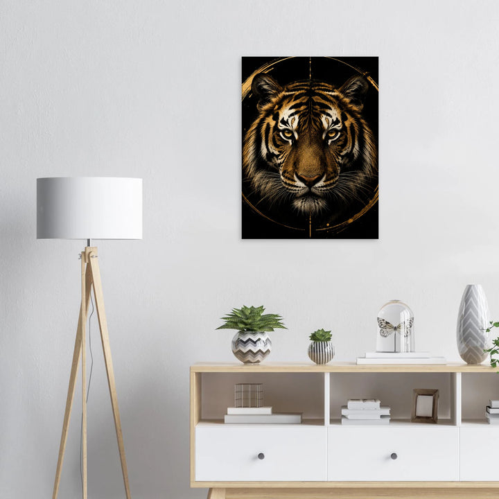Golden Instinct – Wo Stärke auf pure Eleganz trifft - Simpls space print - Print Material