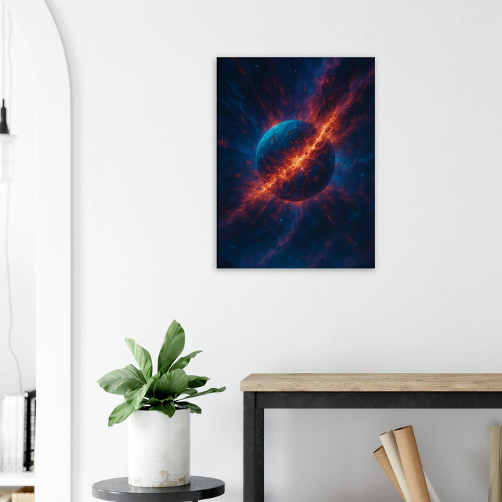 Zero Point - Leinwand - Simpls space print - Print Material