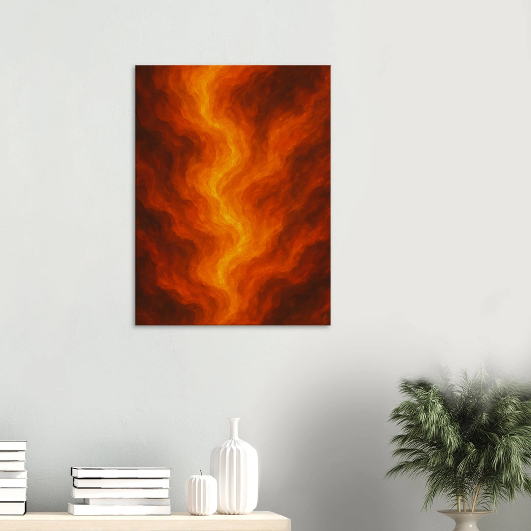 Rising Fire - Simpls space print - Print Material