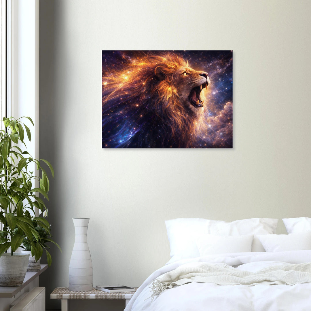 Galactic Roar – Die Stimme deiner kosmischen Kraft - Simpls space print-Print Material