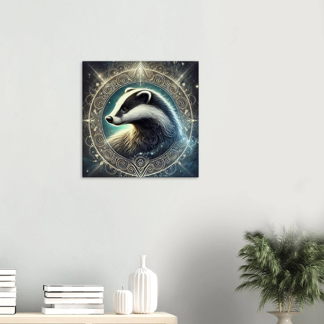 Totem - Dachs - Simpls space print - Print Material