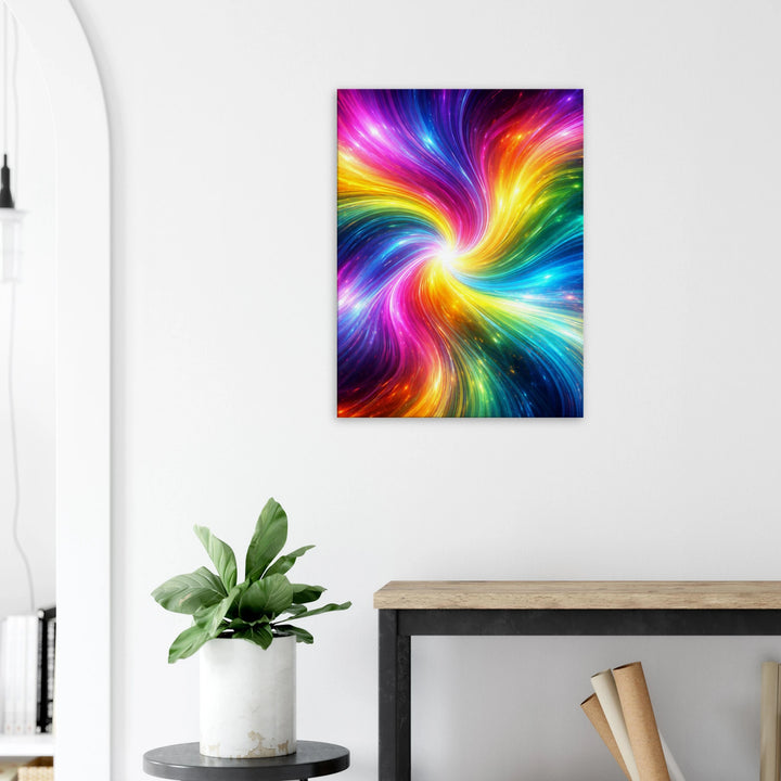Sonic Saturation – Wo Farbe zu Bewegung wird - Simpls space print-Print Material