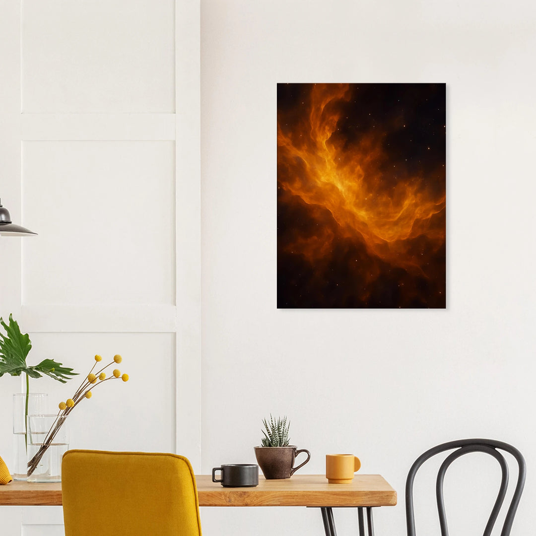 Amber Veil - Simpls space print - Print Material