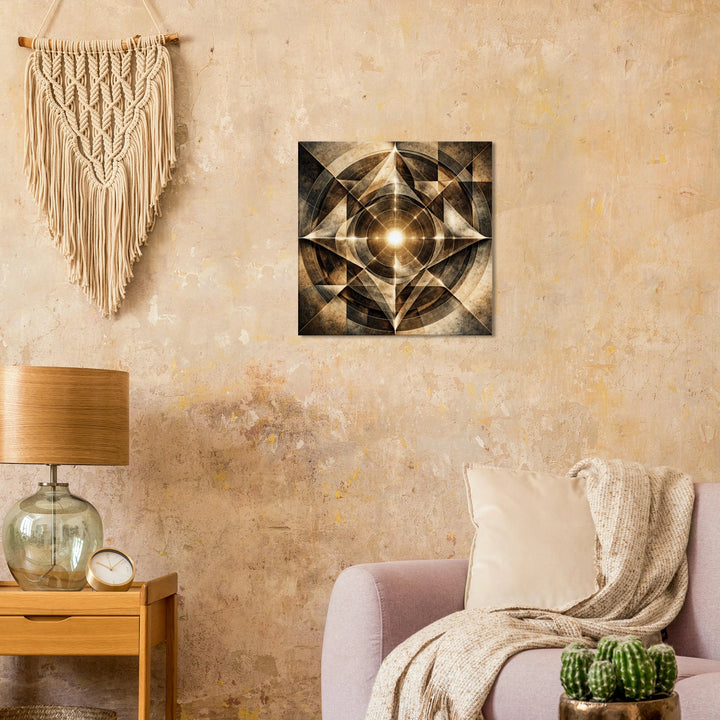 Form Before Meaning – Die stille Wahrheit der Ordnung - Simpls space print-Print Material