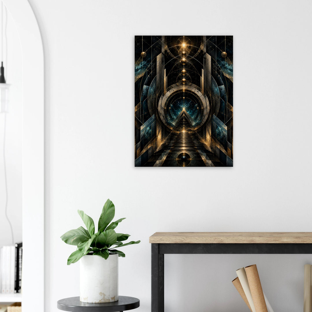 The Ascendant Passage – Wo Aufstieg zur Vision wird - Simpls space print - Print Material