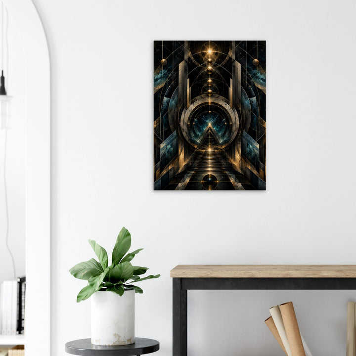 The Ascendant Passage – Wo Aufstieg zur Vision wird - Simpls space print - Print Material