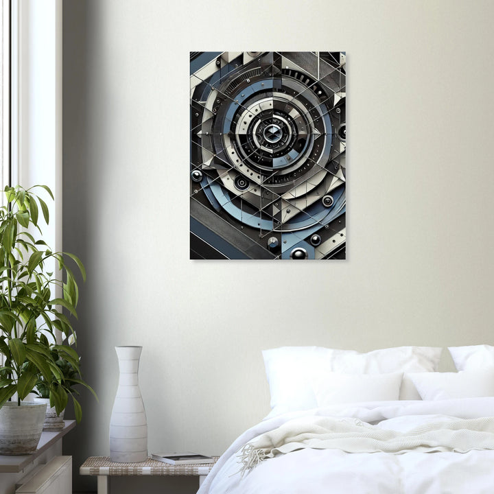 Conspicuous – Das Auge der Ordnung im Chaos - Simpls space print-Print Material