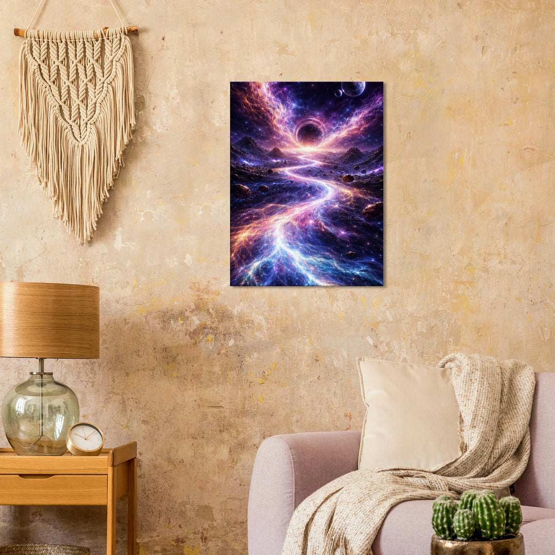 Veins of Infinity – Wo Energie das Universum durchzieht - Simpls space print - Print Material