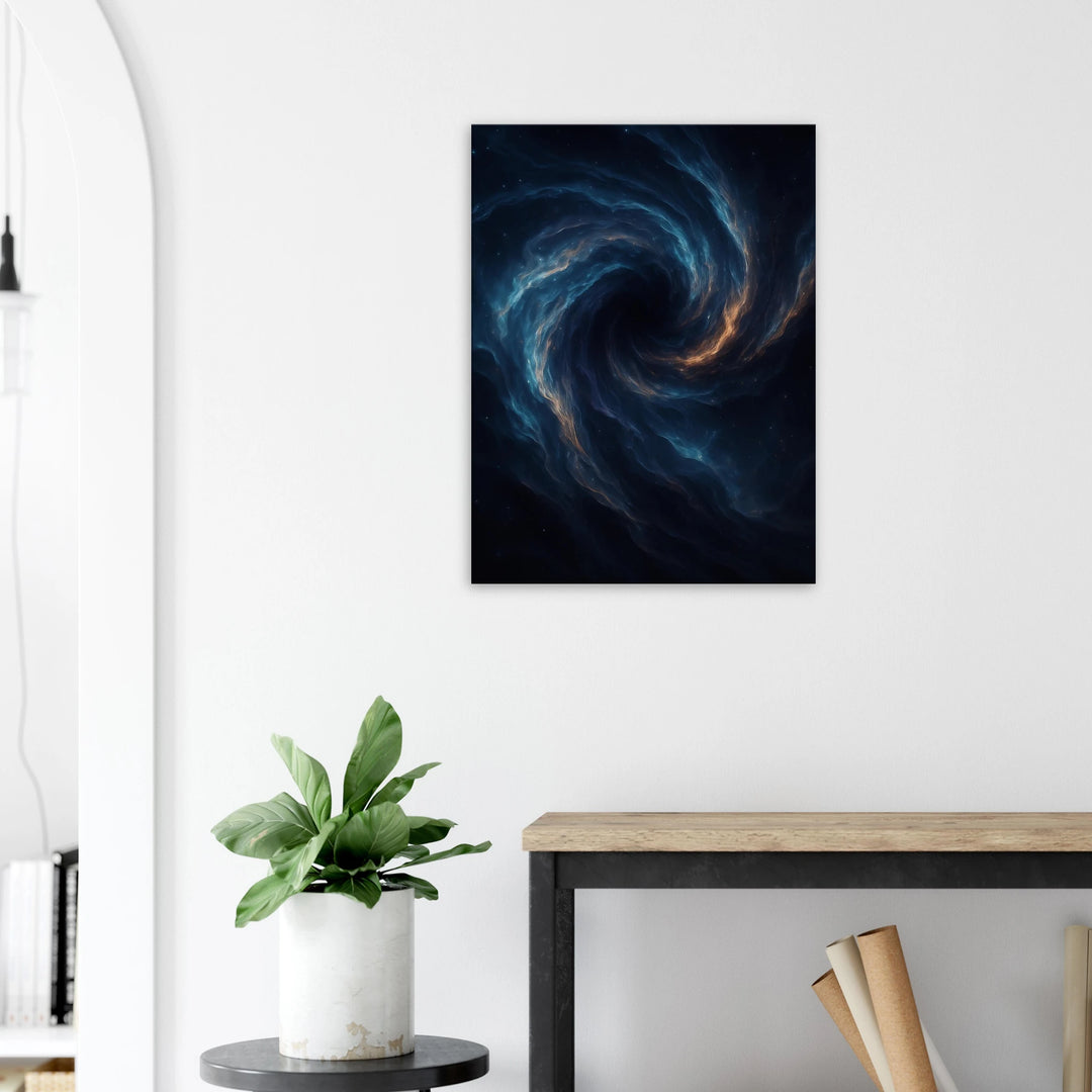 Dark Matter Waltz – Tanz der Unsichtbaren Kräfte - Simpls space print-Print Material