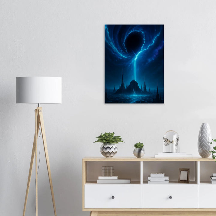 Event Horizon Pulse – Der Herzschlag des Unbekannten - Simpls space print-Print Material