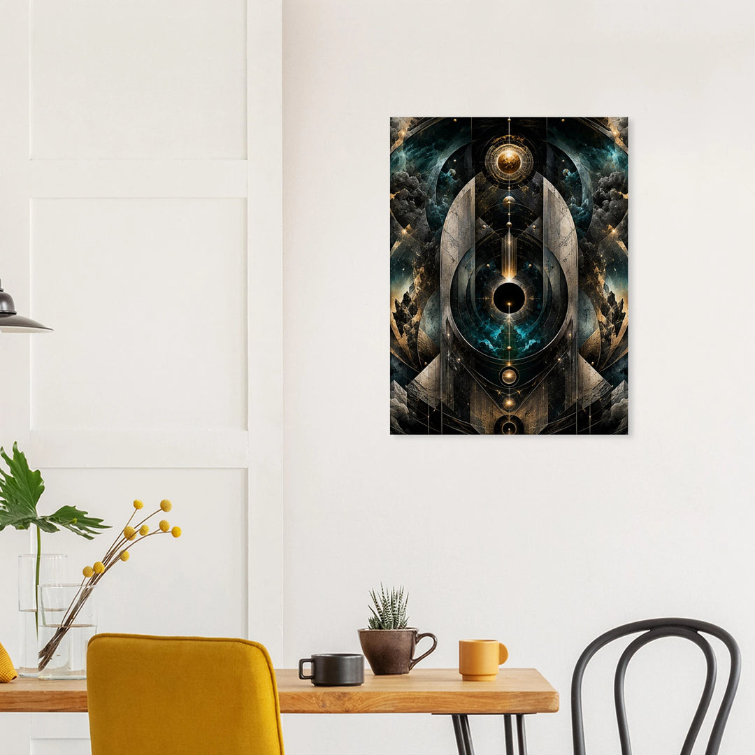 Eclipse Reliquary – Wo Dunkelheit zur heiligen Form wird - Simpls space print-Print Material