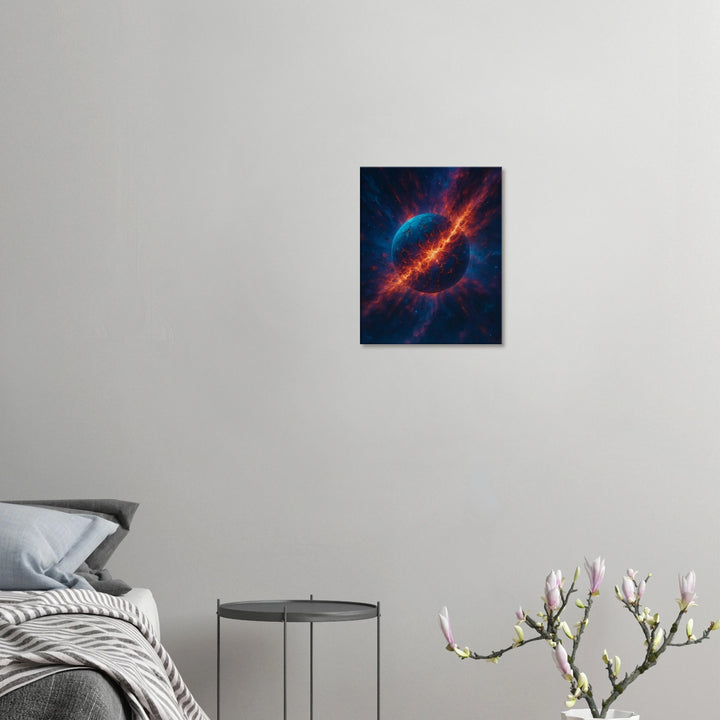 Zero Point - Leinwand - Simpls space print - Print Material