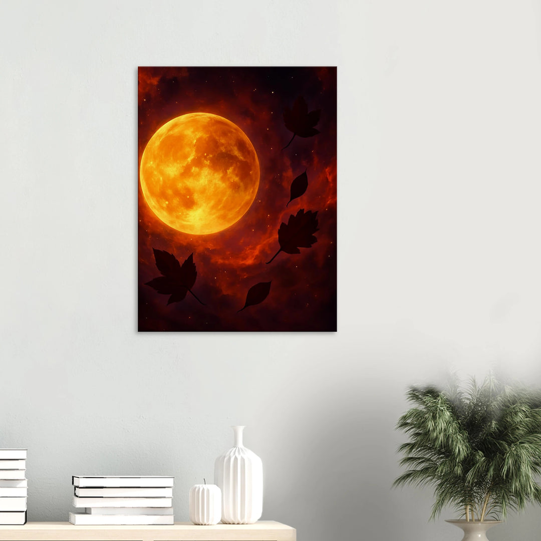 Harvest Moonfall - Simpls space print - Print Material