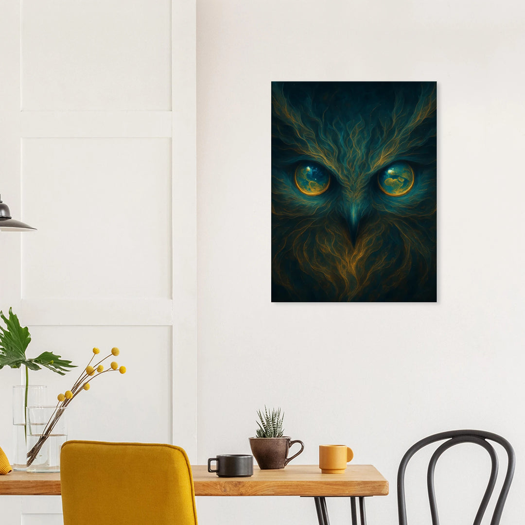 Eyes of Gaia - Simpls space print - Print Material