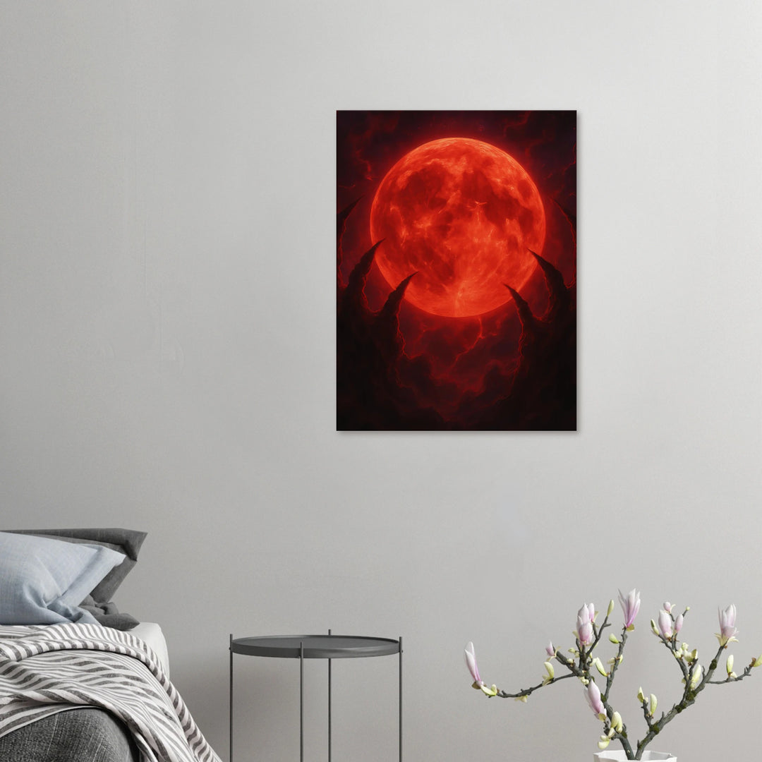 Blood Moon Nexus- Halloween - Simpls space print-Print Material