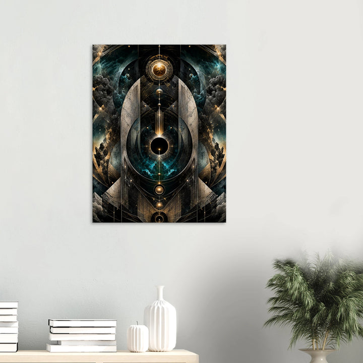 Eclipse Reliquary – Wo Dunkelheit zur heiligen Form wird - Simpls space print-Print Material