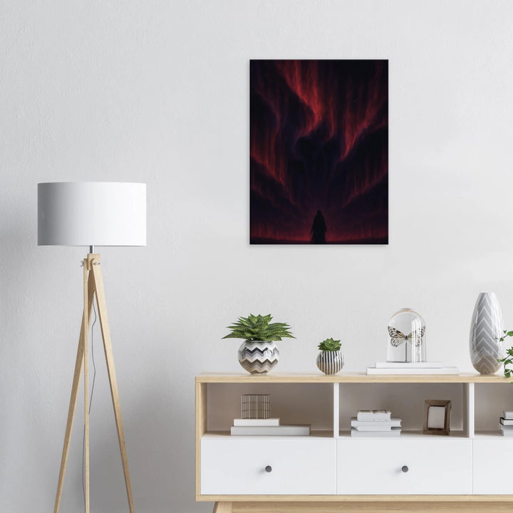 Haunted Aurora - Halloween - Simpls space print - Print Material