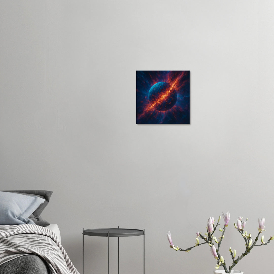 Zero Point - Leinwand - Simpls space print - Print Material