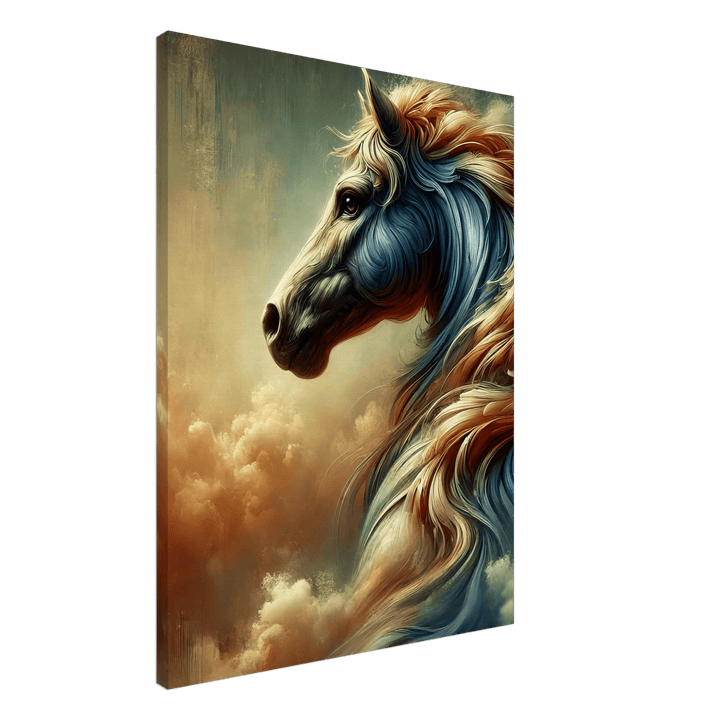 Horse – Die stille Kraft der Freiheit - Simpls space print-Print Material