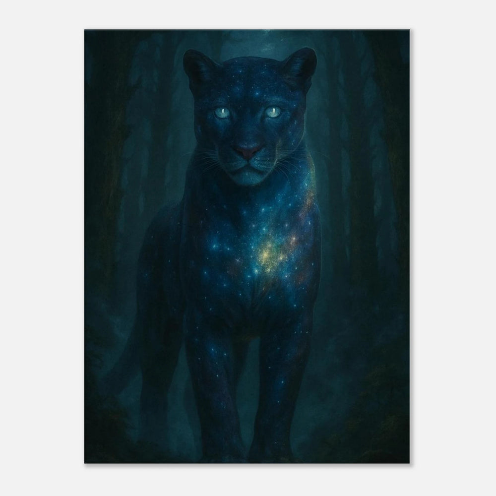 Astral Panther - Leinwand - Simpls space print - Print Material