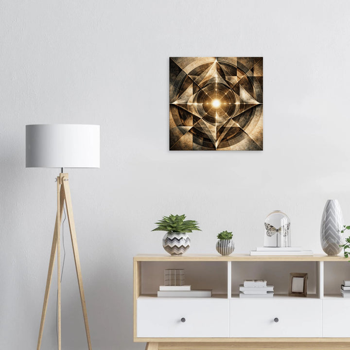 Form Before Meaning – Die stille Wahrheit der Ordnung - Simpls space print - Print Material