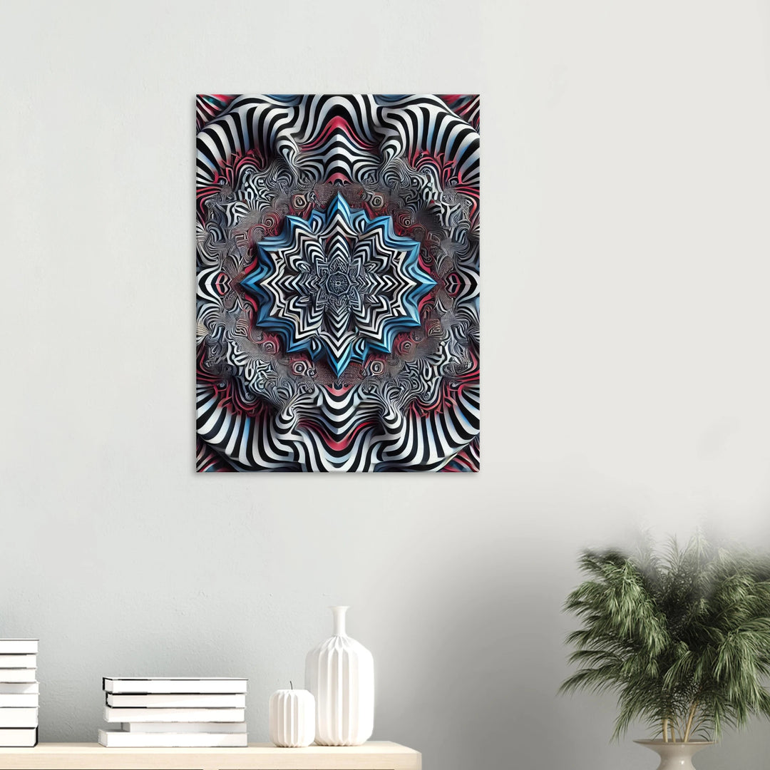 Optic – Die Illusion des Moments - Simpls space print-Print Material