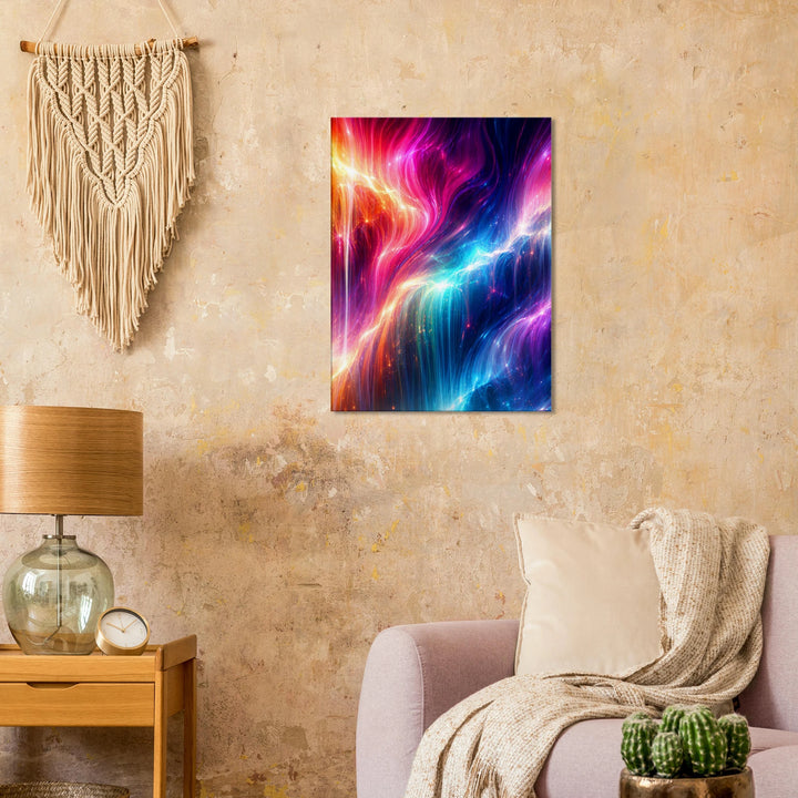 Emotive Overflow – Wenn Gefühle zu Licht werden - Simpls space print - Print Material