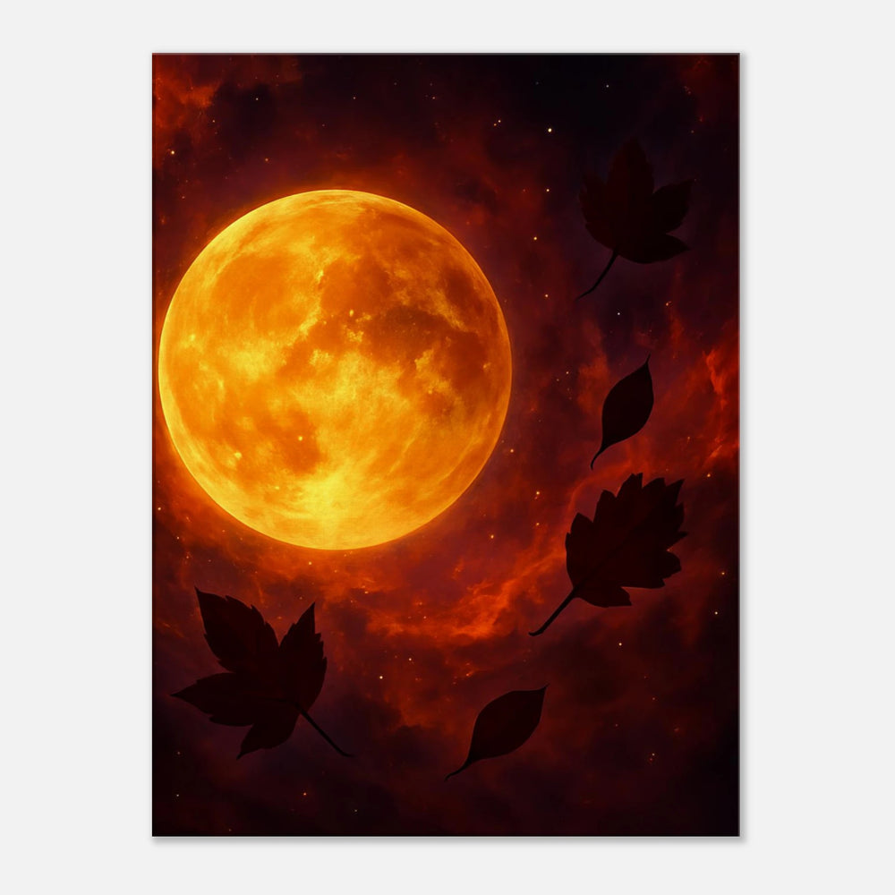 Harvest Moonfall - Simpls space print - Print Material
