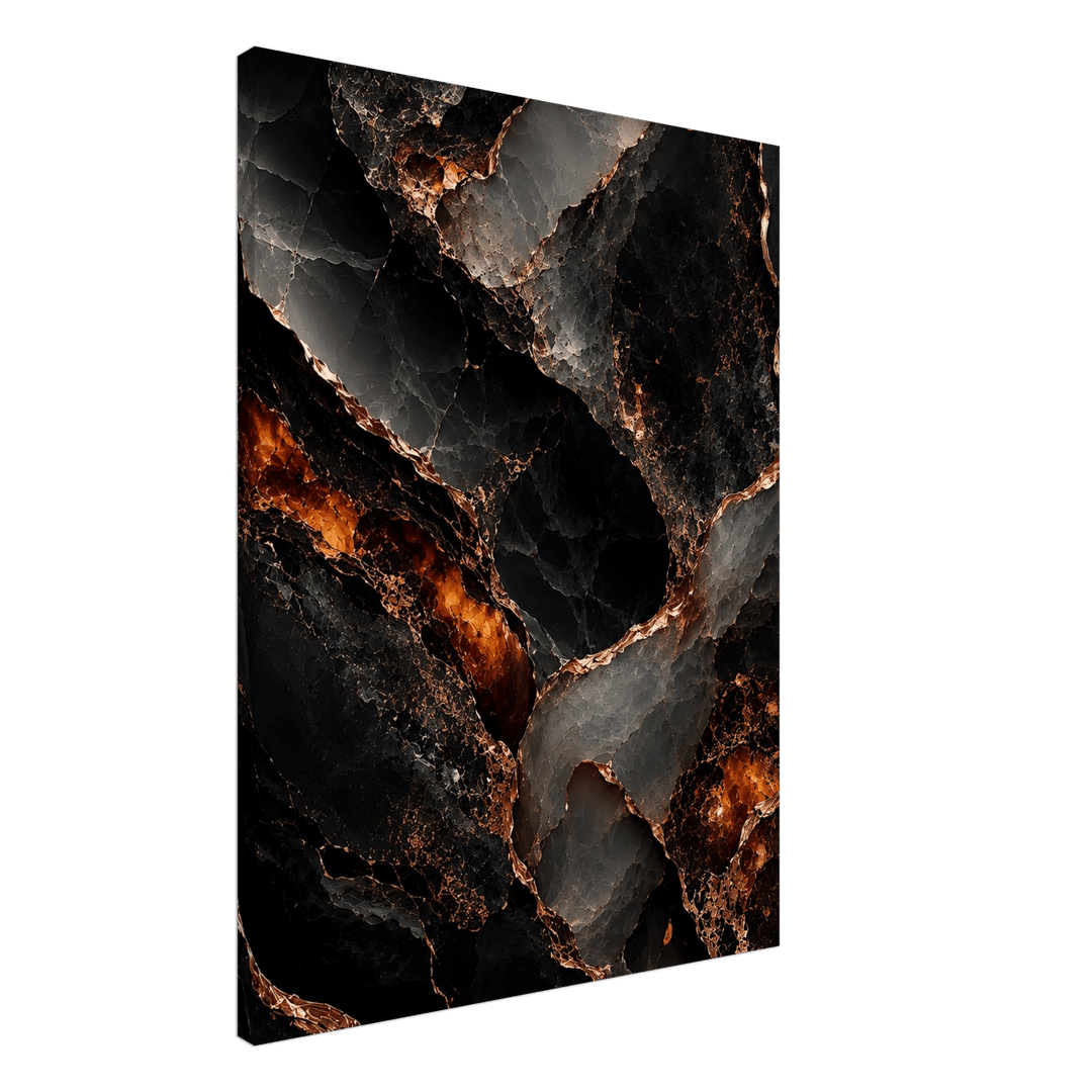Obsidian Bloom – Wo Dunkelheit edel aufbricht - Simpls space print-Print Material