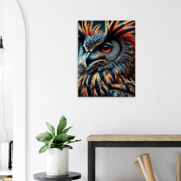 Der Uhu - Simpls space print-Print Material