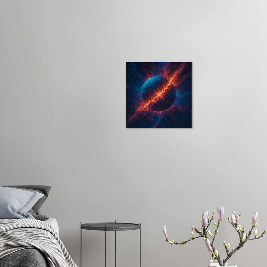 Zero Point - Leinwand - Simpls space print - Print Material