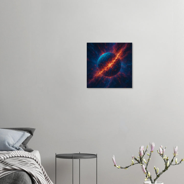 Zero Point - Leinwand - Simpls space print - Print Material