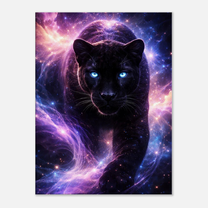 Nebula Panther – Der lautlose Hüter der Galaxie - Simpls space print-Print Material