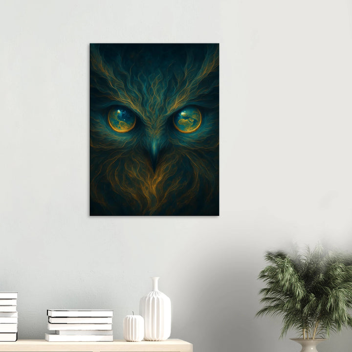 Eyes of Gaia - Simpls space print - Print Material