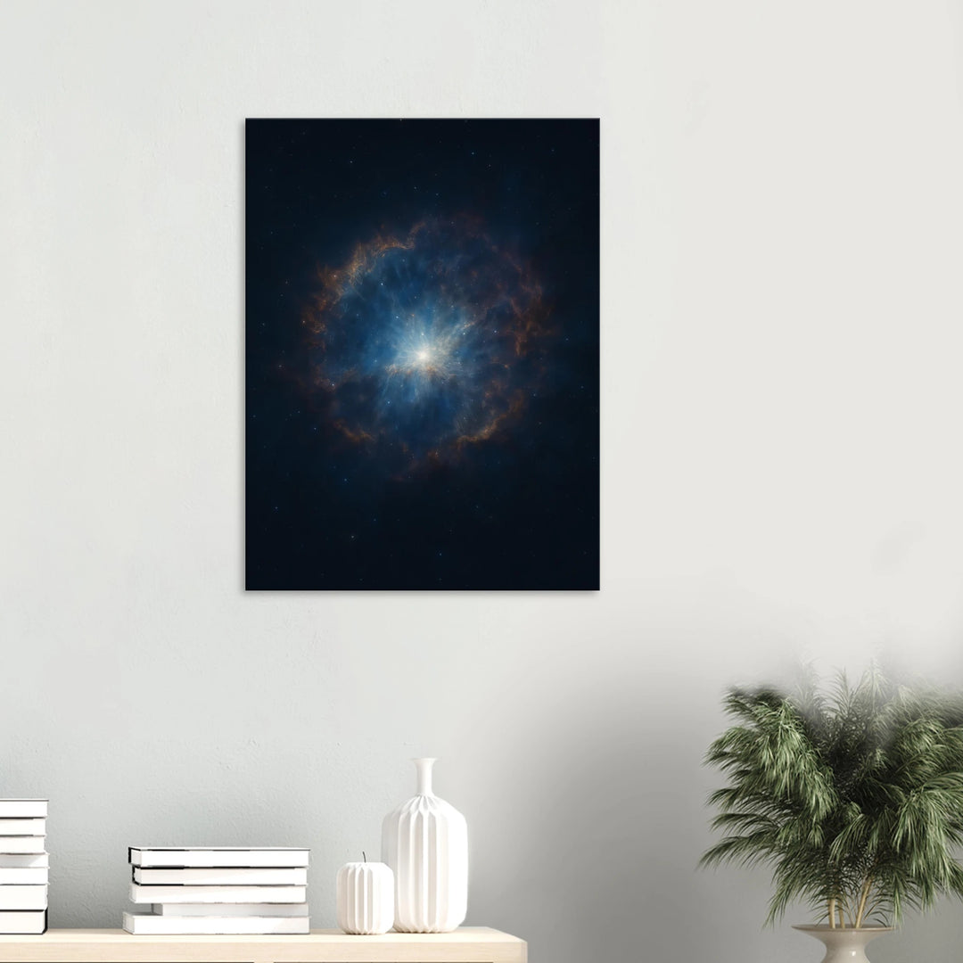 Supernova Silence - Simpls space print - Print Material