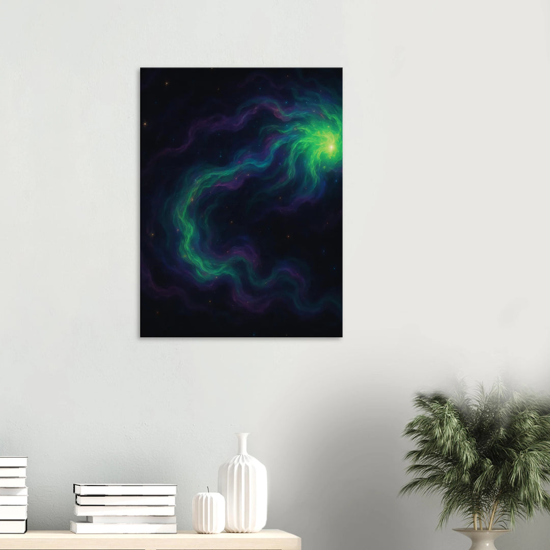 Cryptic Comet- Halloween - Simpls space print-Print Material