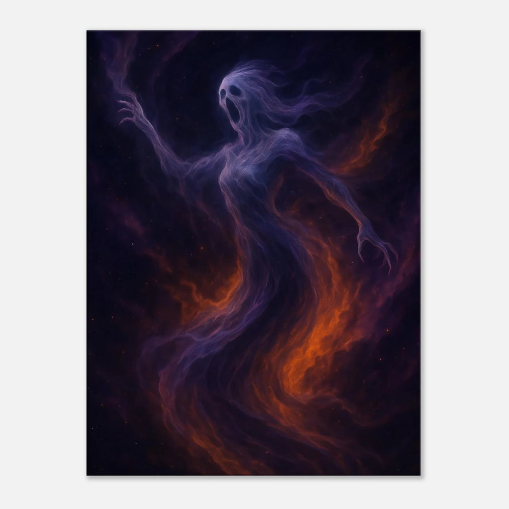 Cosmic Banshee - Halloween - Simpls space print - Print Material