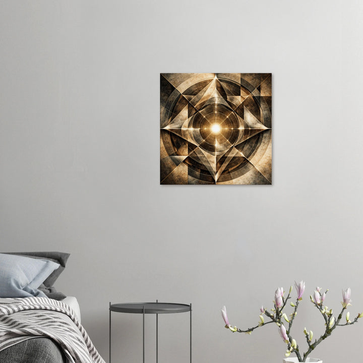 Form Before Meaning – Die stille Wahrheit der Ordnung - Simpls space print-Print Material