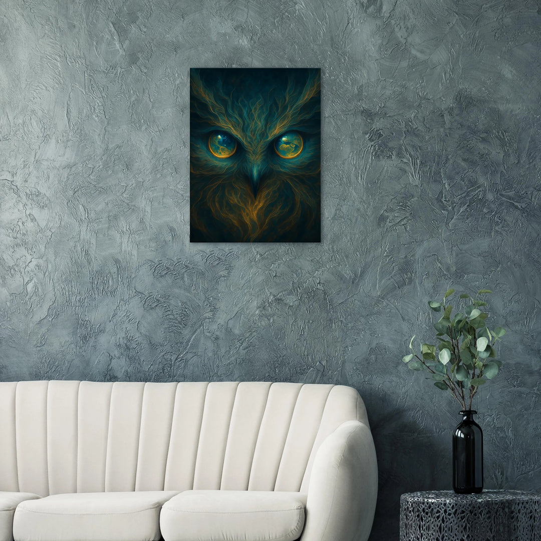 Eyes of Gaia - Simpls space print - Print Material