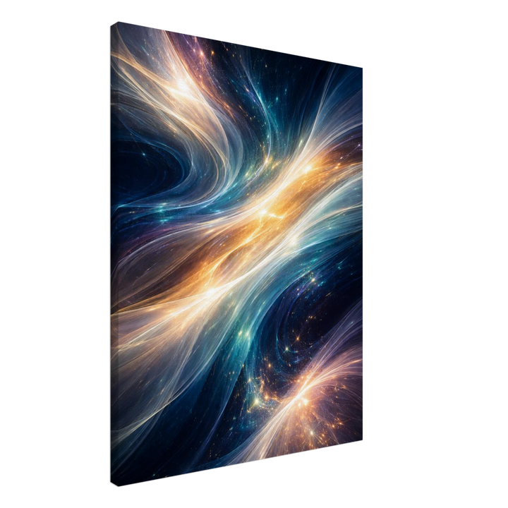 Electric Pulse – Der Moment, in dem Energie lebendig wird - Simpls space print - Print Material