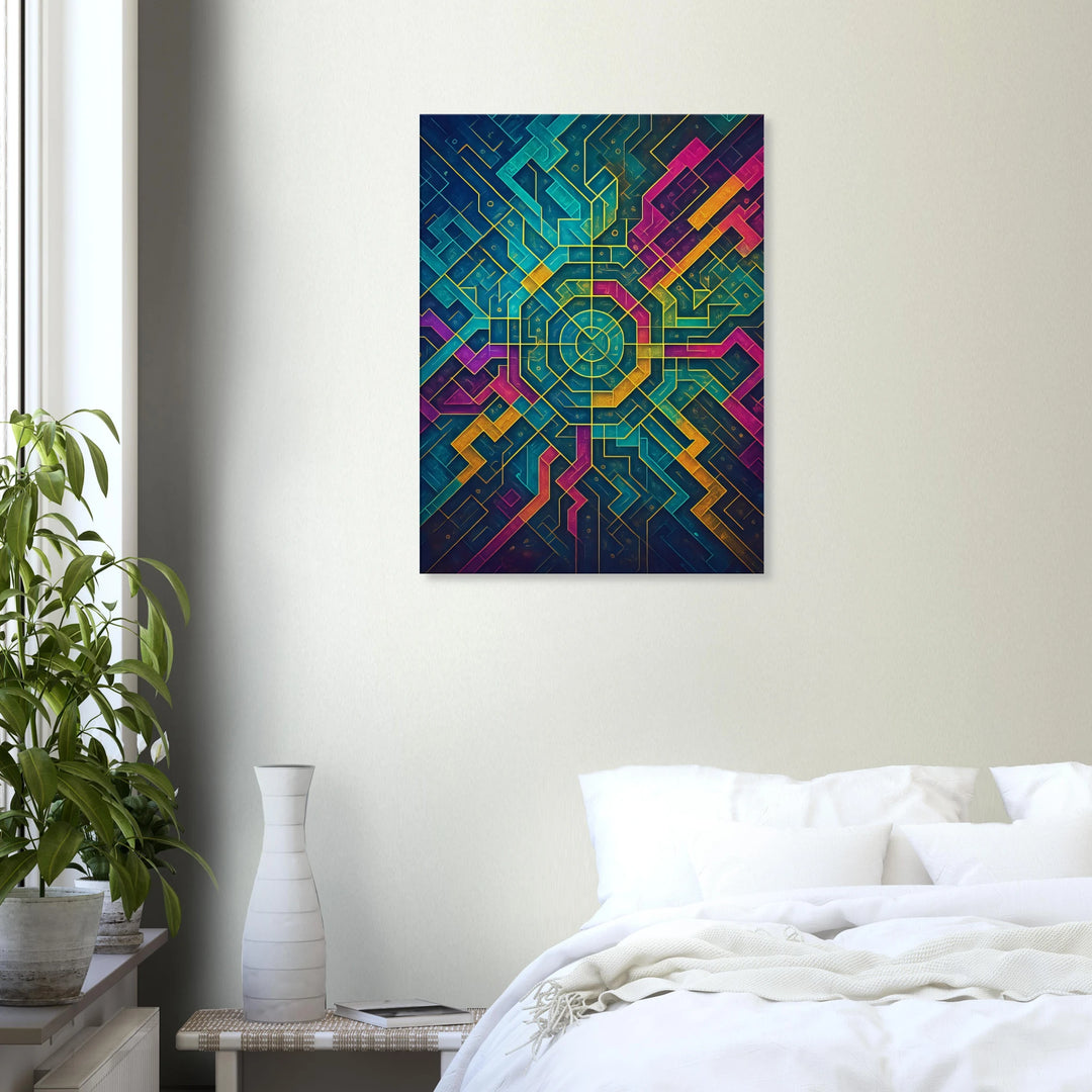 Equinox Code - Simpls space print - Print Material
