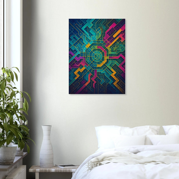 Equinox Code - Simpls space print - Print Material