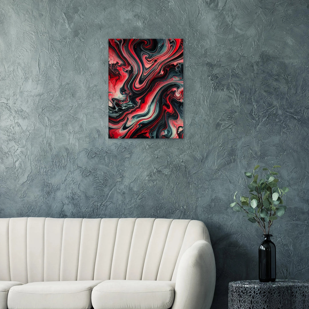 Redway – Tanz aus Feuer, Mut und Bewegung - Simpls space print-Print Material