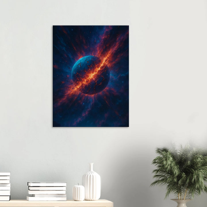Zero Point - Leinwand - Simpls space print - Print Material