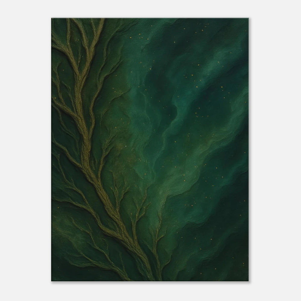 Green Growth - Simpls space print - Print Material
